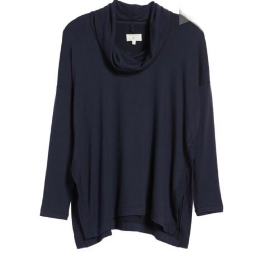 Lou & Grey Hi-Side Signaturesoft Cowl Tunic